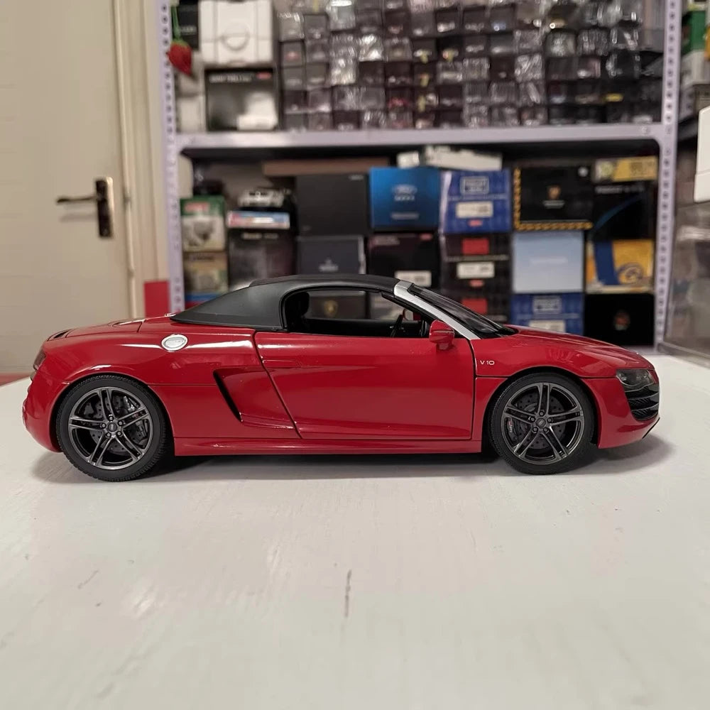 [Kyosho] 1:18 Audi 2010 R8 Spyder V10 Red Model Car Die-Cast