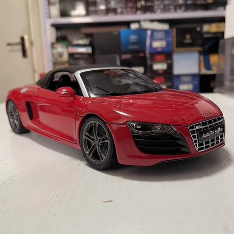 [Kyosho] 1:18 Audi 2010 R8 Spyder V10 rood modelauto Die-Cast