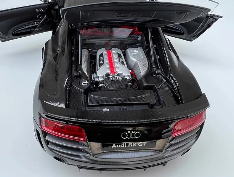 [Kyosho] 1:18 Audi 2011 R8 GT Black Model Car Die-Cast