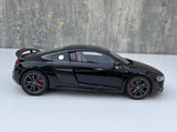 [Kyosho] 1:18 Audi 2011 R8 GT Black Model Car Die-Cast