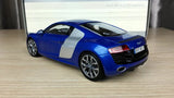 [Kyosho] 1:18 Audi 2011 R8 5.2 FSI Quattro Blue Model Car Die-Cast