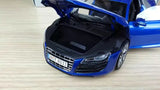 [Kyosho] 1:18 Audi 2011 R8 5.2 FSI Quattro Blue Model Car Die-Cast