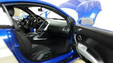 [Kyosho] 1:18 Audi 2011 R8 5.2 FSI Quattro Blue Model Car Die-Cast