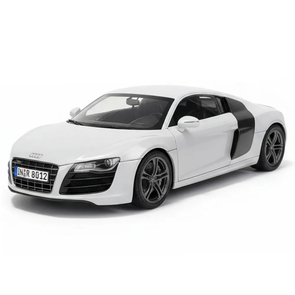 [Kyosho] 1:18 Audi 2011 R8 5.2 FSI Quattro White Model Car Die-Cast