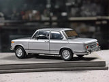[Kyosho] 1:18 BMW 1971 2002 tii Silver Model Car Die-Cast