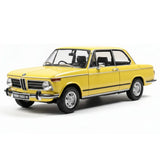 [Kyosho] 1:18 BMW 1971 2002 tii Yellow Model Car Die-Cast