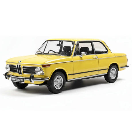 [Kyosho] 1:18 BMW 1971 2002 tii Yellow Model Car Die-Cast