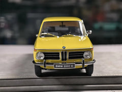 [Kyosho] 1:18 BMW 1971 2002 tii jaune voiture miniature Die-Cast