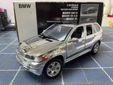 [Kyosho] 1:18 BMW 2000 E53 X5 4.4i Silver Plating Model Car Die-Cast