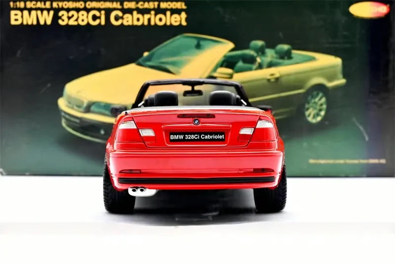 [Kyosho] 1-18 BMW 2003 E46 328Ci Cabriolet Red Model Car Die-Cast
