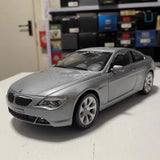 [Kyosho] 1:18 BMW 2003 E63 645Ci Coupe Gray Model Car Die-Cast