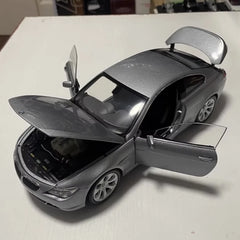 [Kyosho] 1:18 BMW 2003 E63 645Ci Coupe Gray Model Car Die-Cast
