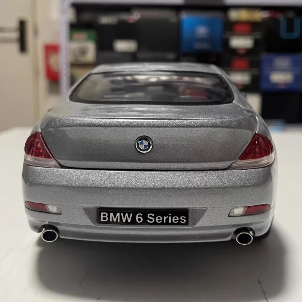 [Kyosho] 1:18 BMW 2003 E63 645Ci Coupe Gray Model Car Die-Cast