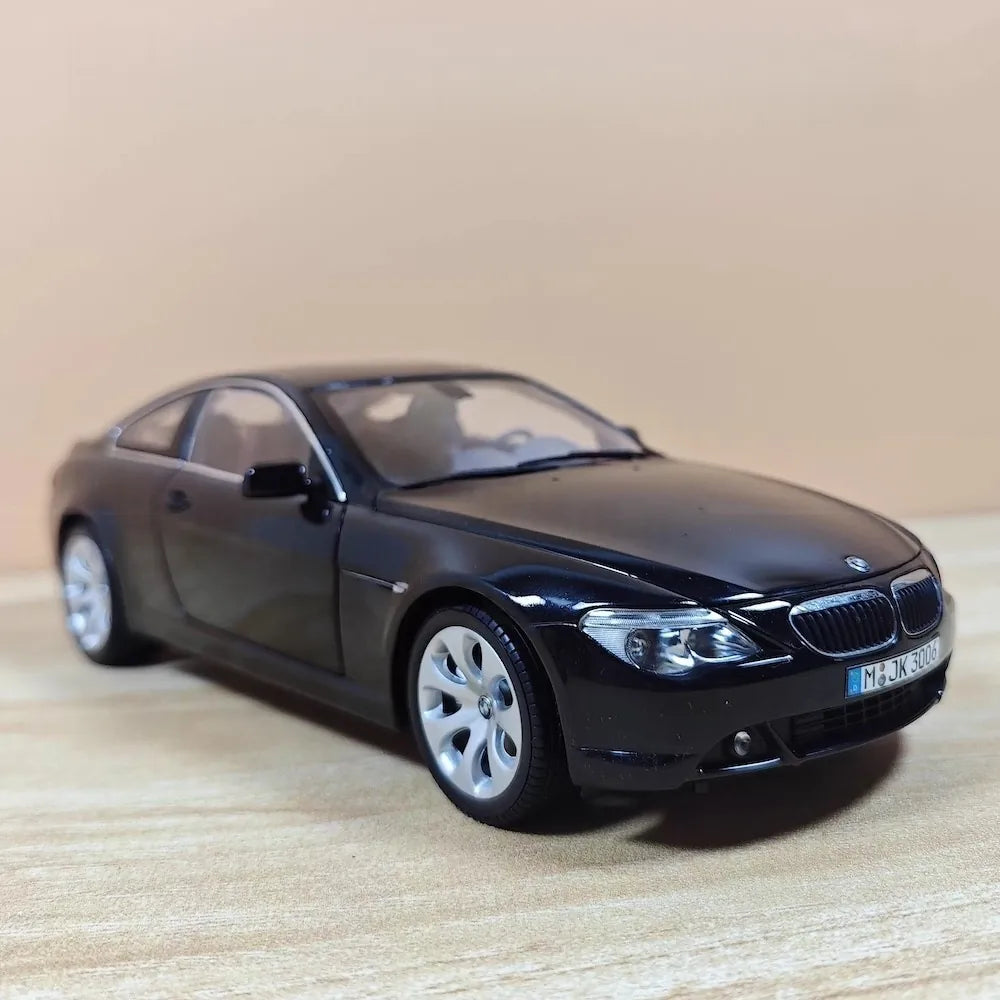 [Kyosho] 1:18 BMW 2004 E64 645Ci Black Model Car Die-Cast