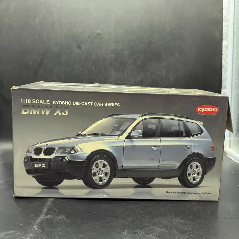 [Kyosho] 1:18 BMW 2004 E83 X3 Blue Model Car Die-Cast
