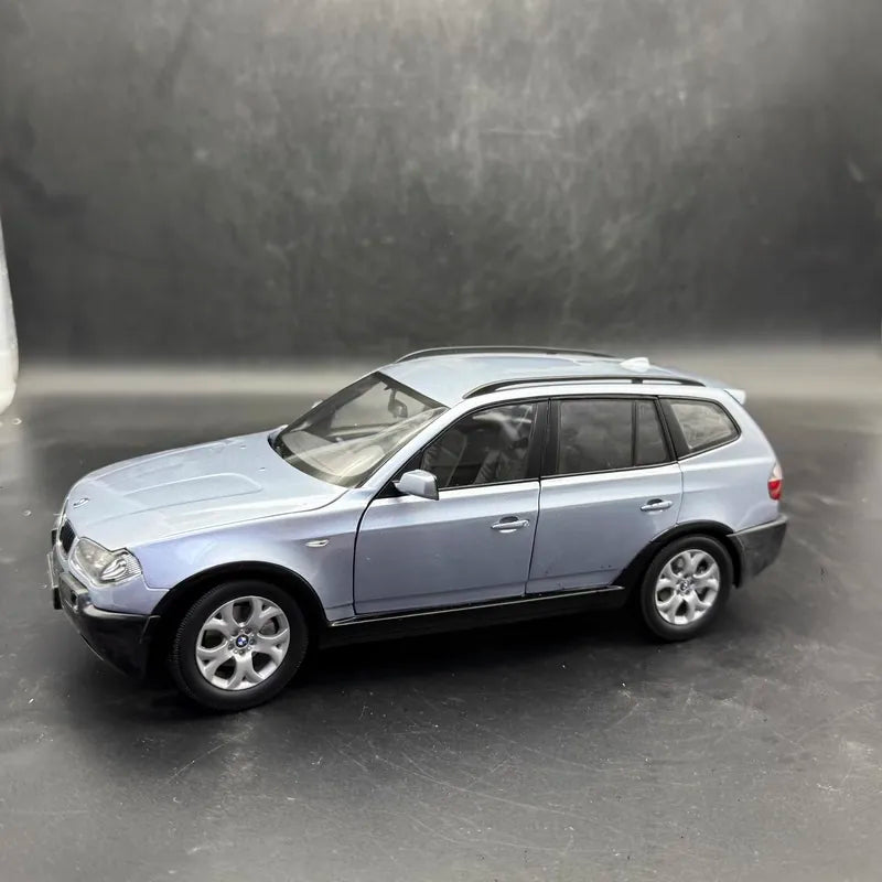 [Kyosho] 1:18 BMW 2004 E83 X3 blå modellbil Die-Cast