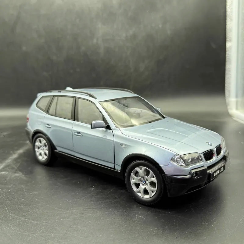 [Kyosho] 1:18 BMW 2004 E83 X3 blå modellbil Die-Cast