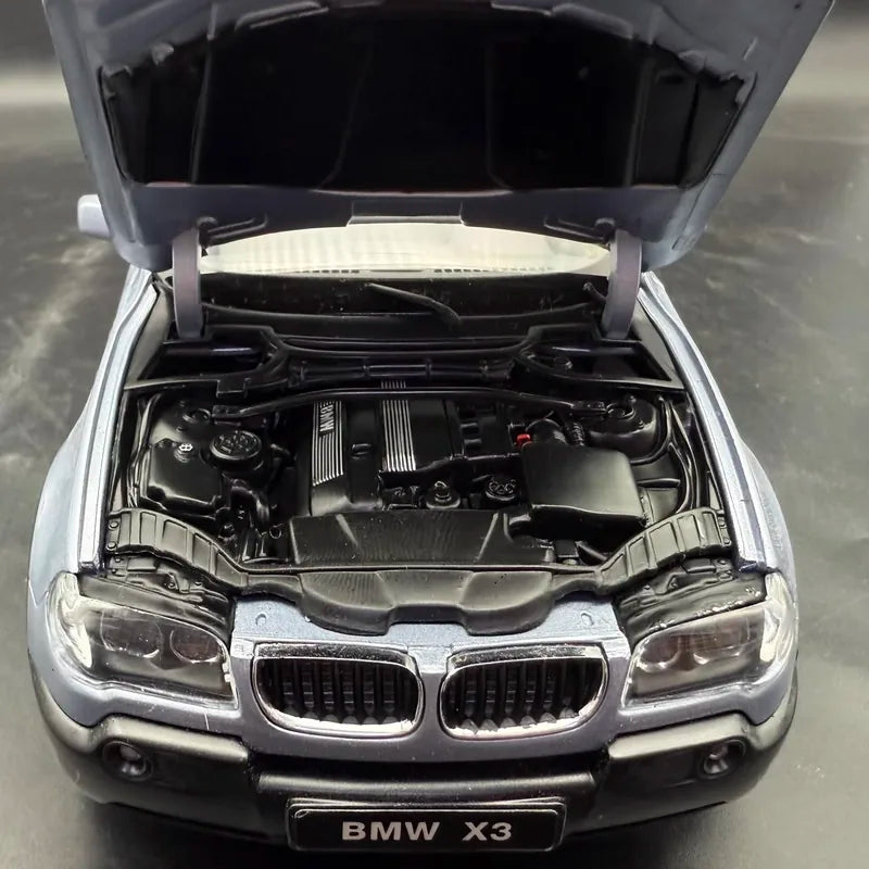 [Kyosho] 1:18 BMW 2004 E83 X3 blå modellbil Die-Cast