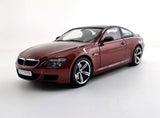 [Kyosho] 1:18 BMW 2005 E63 M6 Coupe Red Model Car Die-Cast