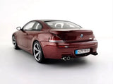 [Kyosho] 1:18 BMW 2005 E63 M6 Coupe Red Model Car Die-Cast