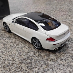 [Kyosho] 1:18 BMW 2005 E63 M6 Coupe White Model Car Die-Cast
