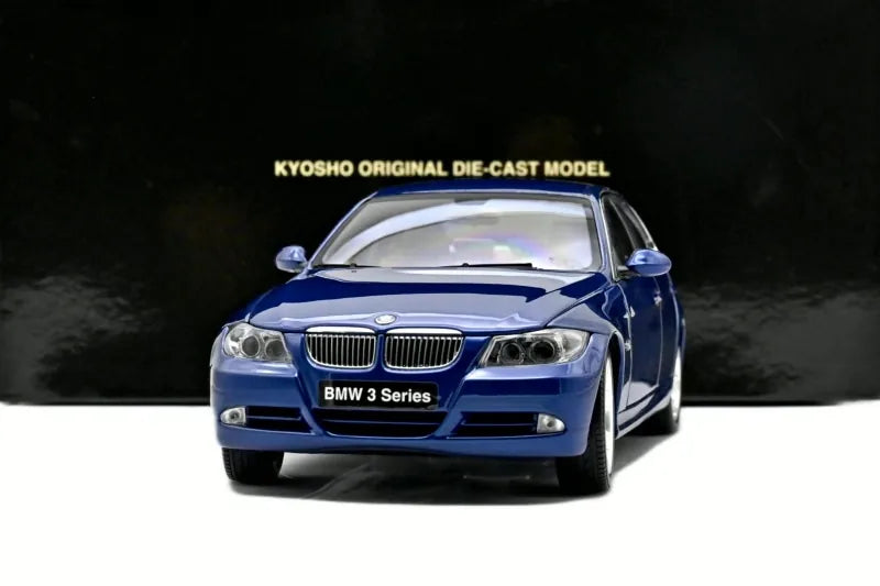 [Kyosho] 1:18 BMW 2005 E90 330i Blue Model Car Die-Cast