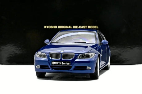 [Kyosho] 1:18 BMW 2005 E90 330i Blue Model Car Die-Cast