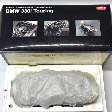 [Kyosho] 1:18 BMW 2005 E91 330i Touring Wine Model Car Die-Cast