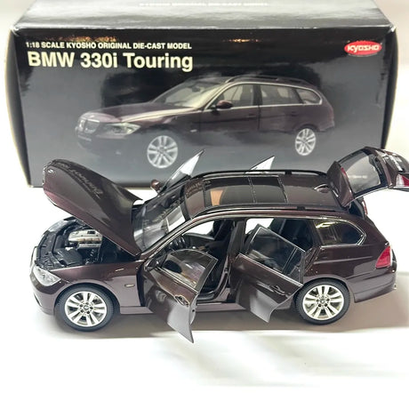 [Kyosho] 1:18 BMW 2005 E91 330i Touring Wine Model Car Die-Cast