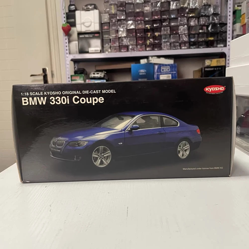 [Kyosho] 1:18 BMW 2007 E92 3 Series 330i Coupe Blue Model Car Die-Cast