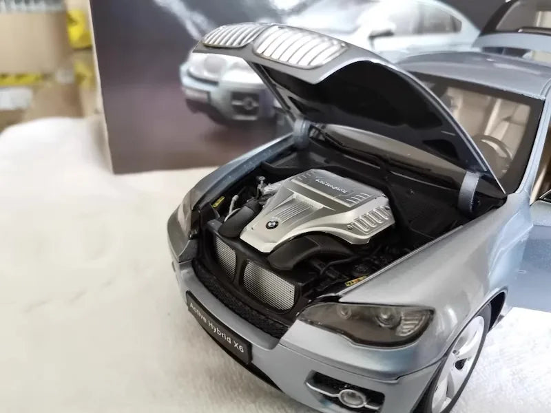 [Kyosho] 1:18 BMW 2008 E71 X6 Blue Model Car Die-Cast