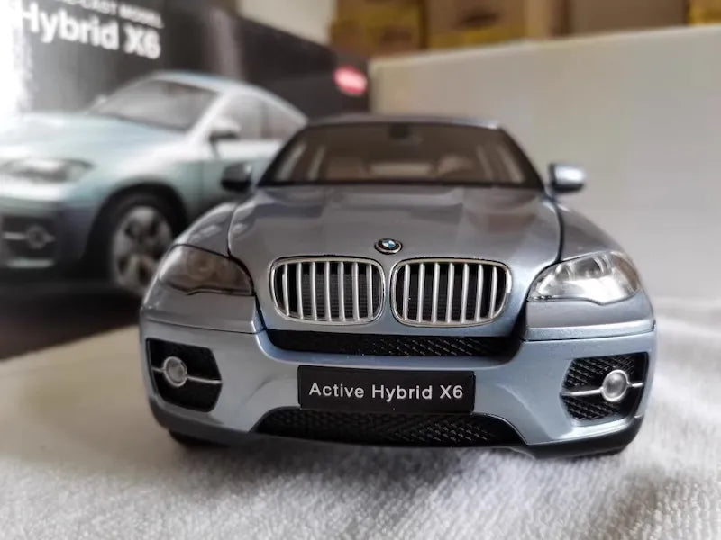 [Kyosho] 1:18 BMW 2008 E71 X6 Blue Model Car Die-Cast