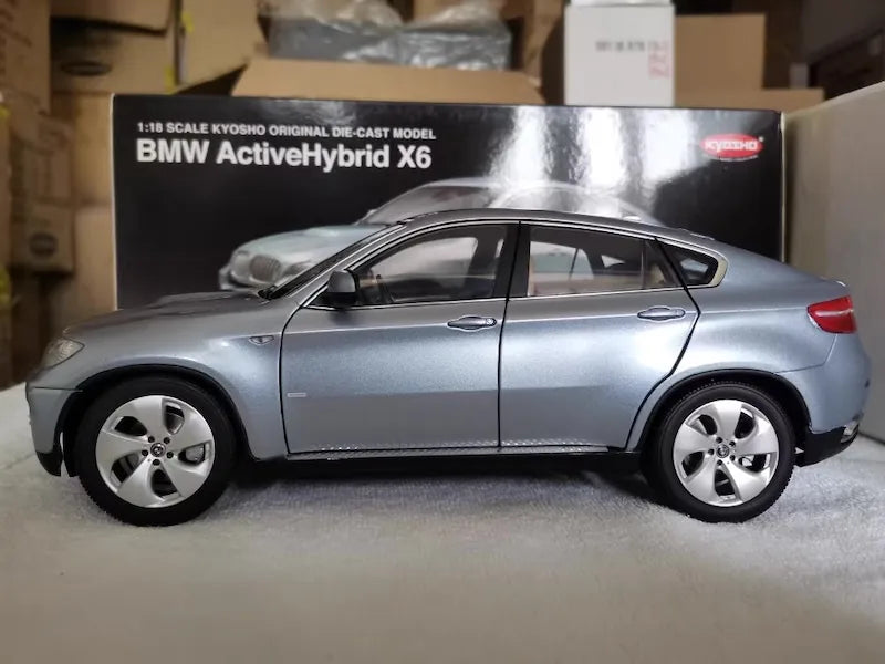 [Kyosho] 1:18 BMW 2008 E71 X6 Blue Model Car Die-Cast