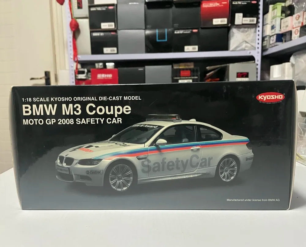 [Kyosho] 1:18 BMW 2008 E92 M3 Safety Model Car Die-Cast