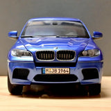 [Kyosho] 1:18 BMW 2009 E71 X6M Blue Model Car Die-Cast