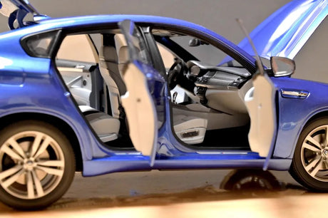 [Kyosho] 1:18 BMW 2009 E71 X6M Blue Model Car Die-Cast