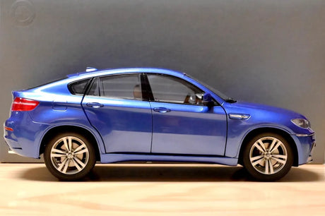 [Kyosho] 1:18 BMW 2009 E71 X6M Blue Model Car Die-Cast