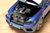 [Kyosho] 1:18 BMW 2009 E71 X6M Blue Model Car Die-Cast