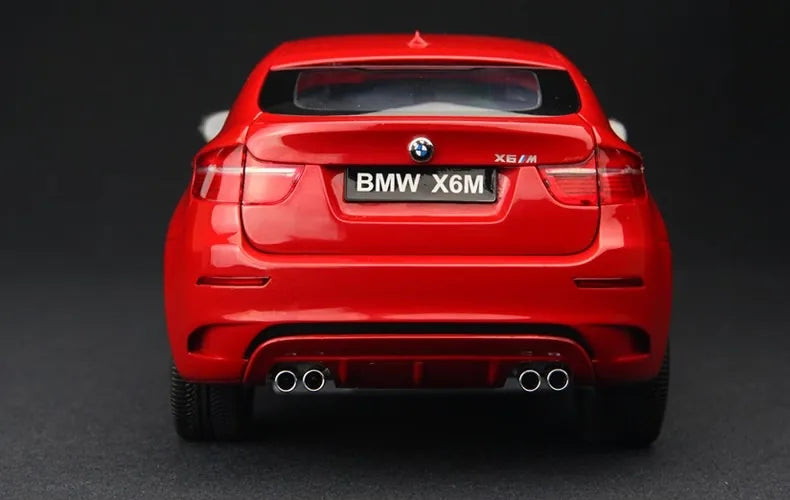 [Kyosho] 1:18 BMW 2009 E71 X6M Red Model Car Die-Cast