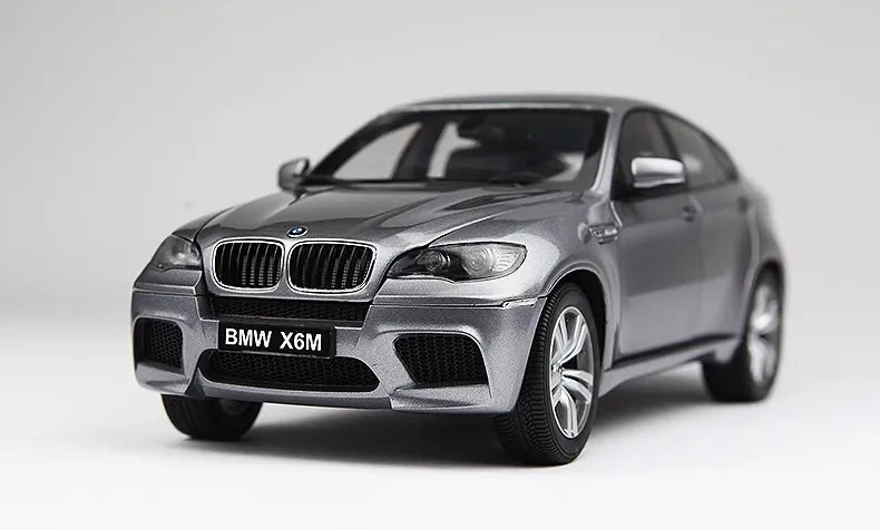 [Kyosho] 1:18 BMW 2009 E71 X6M Silver Model Car Die-Cast