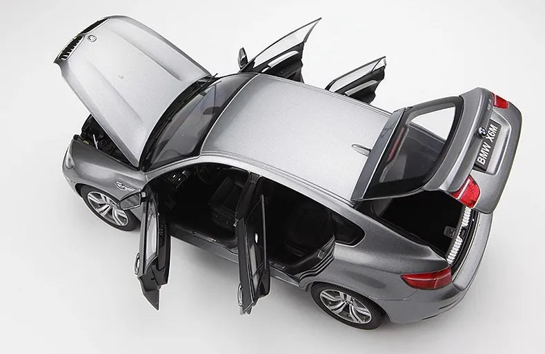[Kyosho] 1:18 BMW 2009 E71 X6M Silver Model Car Die-Cast