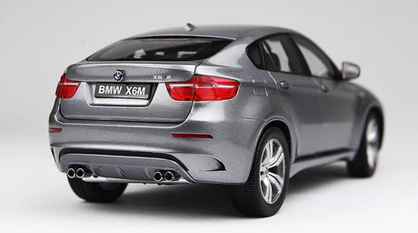 [Kyosho] 1:18 BMW 2009 E71 X6M Silver Model Car Die-Cast