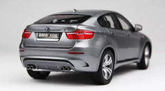 [Kyosho] 1:18 BMW 2009 E71 X6M Silver Model Car Die-Cast