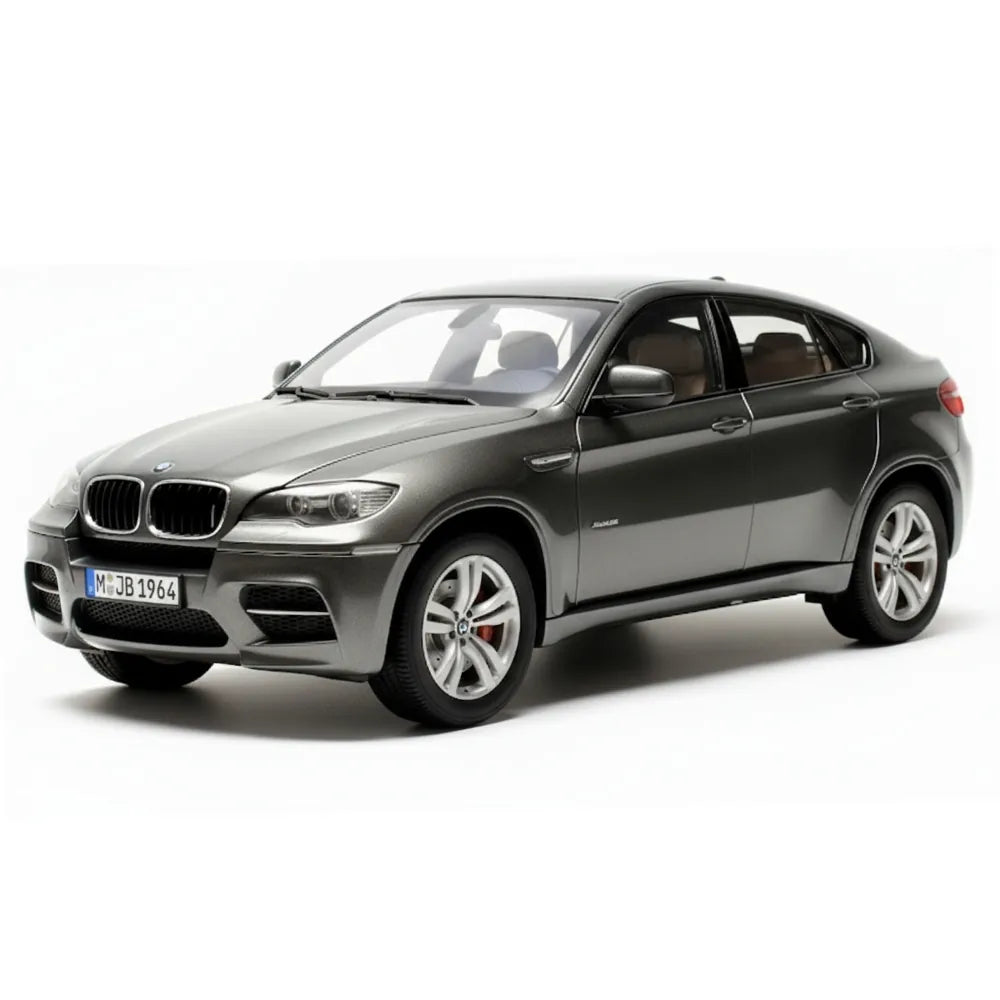 [Kyosho] 1:18 BMW 2009 E71 X6M Silver Model Car Die-Cast