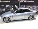 [Kyosho] 1:18 BMW 2009 E93 M3 Cabriolet silver modellbil Die-Cast