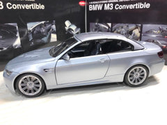 [Kyosho] 1:18 BMW 2009 E93 M3 Cabriolet Silver Model Car Die-Cast