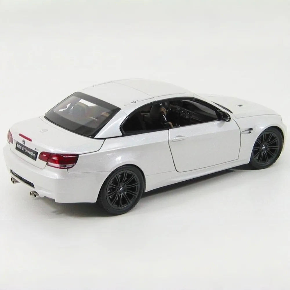 [Kyosho] 1:18 BMW 2009 E93 M3 Cabriolet White Model Car Die-Cast
