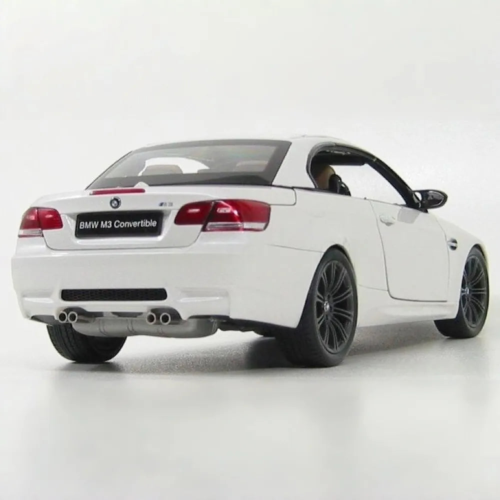 [Kyosho] 1:18 BMW 2009 E93 M3 Cabriolet White Model Car Die-Cast