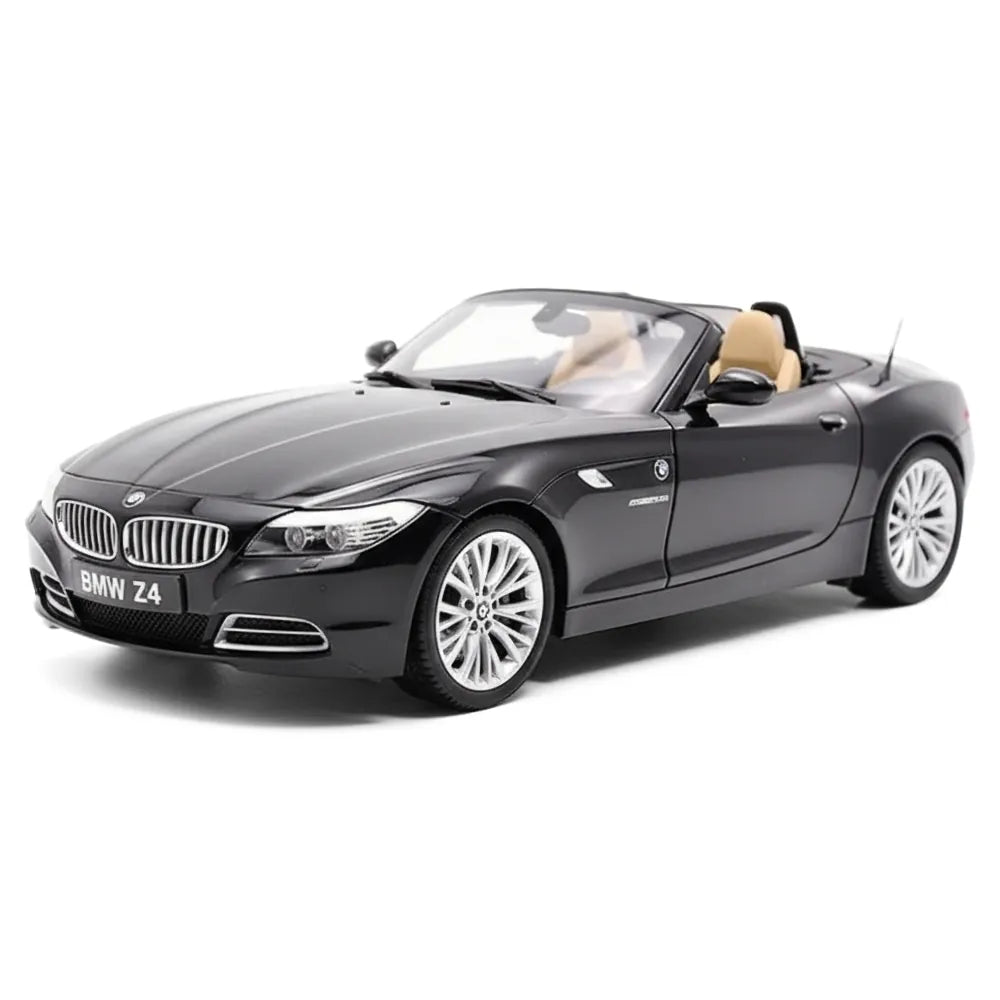 [Kyosho] 1:18 BMW 2014 Z4 sDrive35i E85 Convertible nero modellino di auto Die-Cast