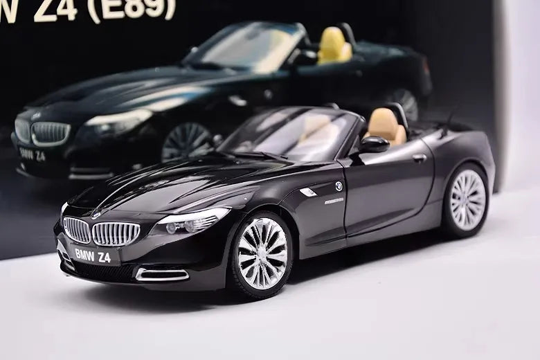 [Kyosho] 1:18 BMW 2014 Z4 sDrive35i E85 Convertible nero modellino di auto Die-Cast